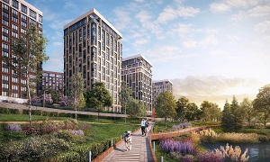 Новые корпуса в ЖК "West Garden"