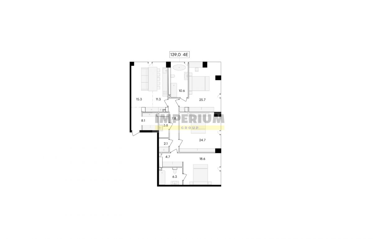 Купить Квартиры от 109 м² в Москве