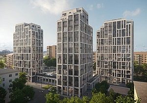 Студия 33,8 м² в клубном квартале «Дом 7 Даниловский»