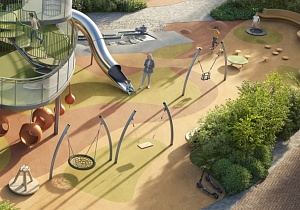 Детская премиум инфраструктура в квартале «Тишинский бульвар»