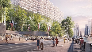 ЖК с «Парящими» домами на набережной Тараса Шевченко